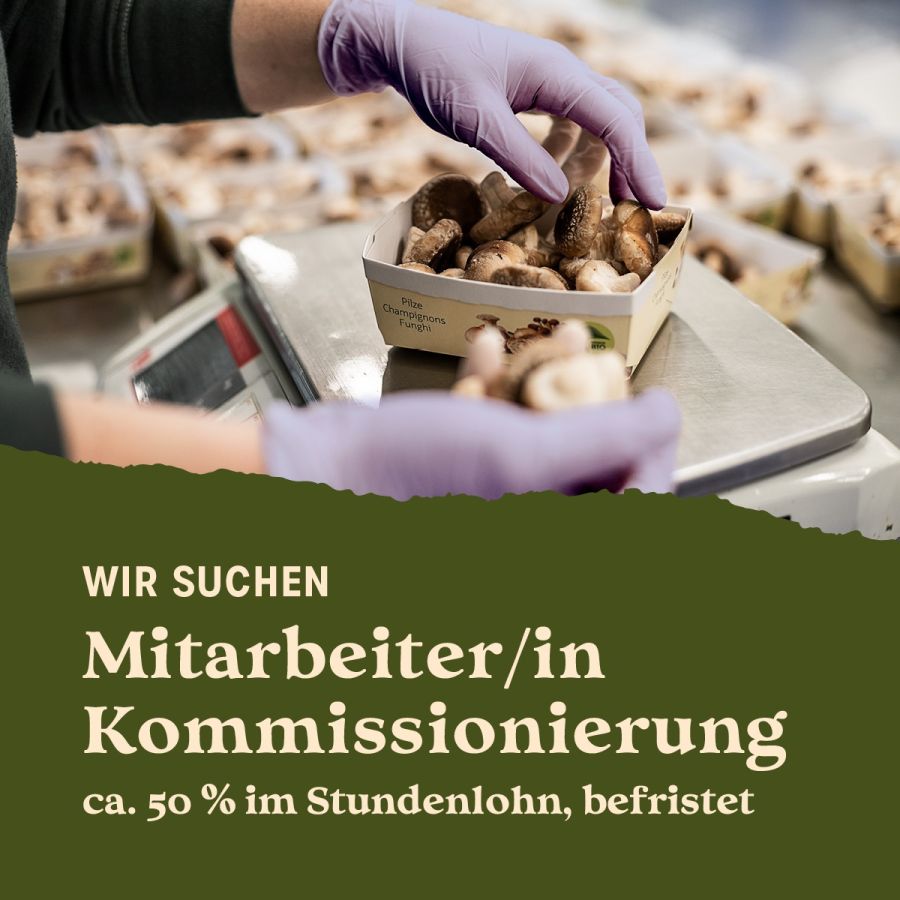 Offene Stelle: Mitarbeiter/in Kommissionierung 50%